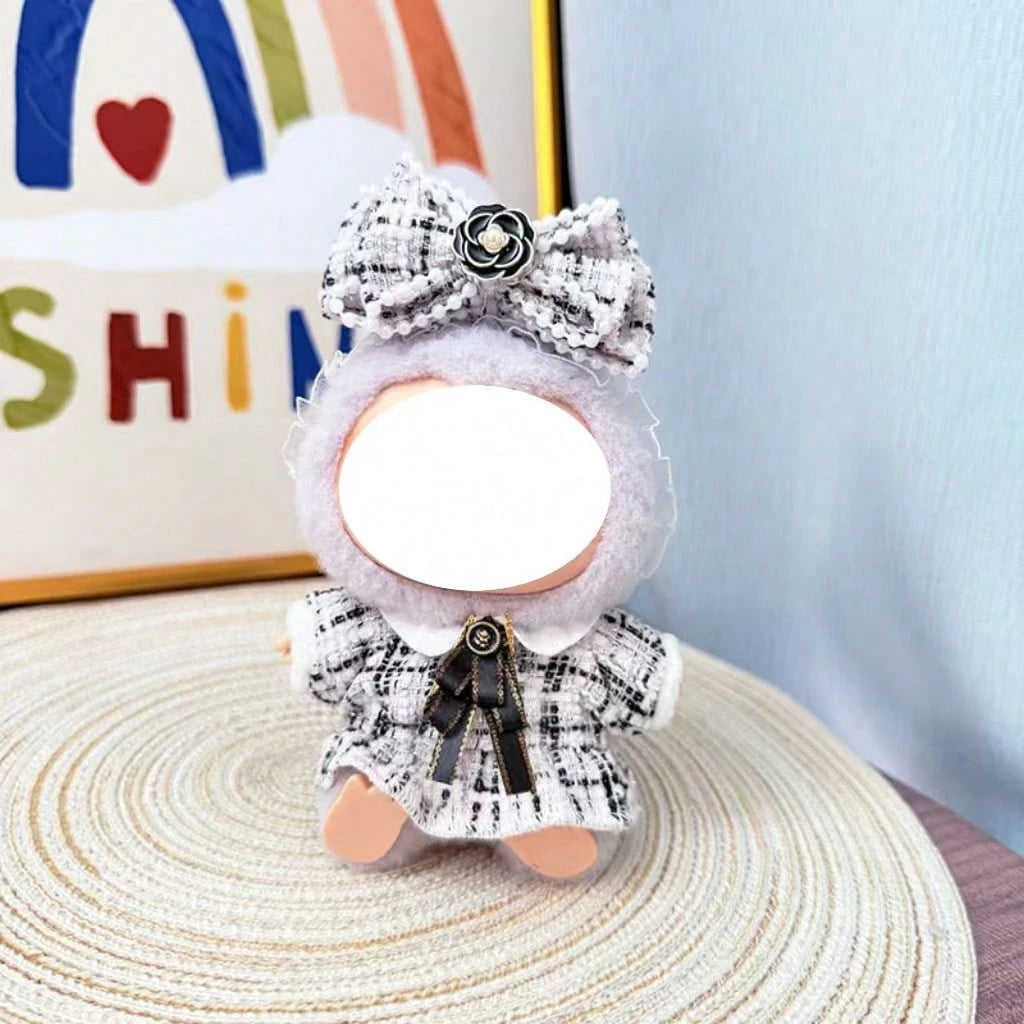 Clothing Accessories for 10cm Star Dolls & 17cm Labubu – Outfit Set for Mini Dolls (Dolls Not Included)