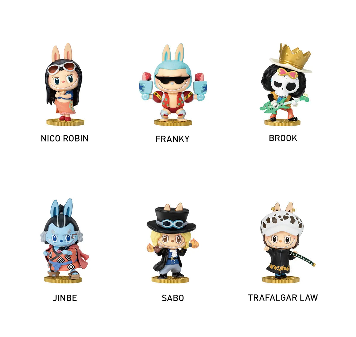 THE MONSTERS × One Piece Series Figures Blind Box