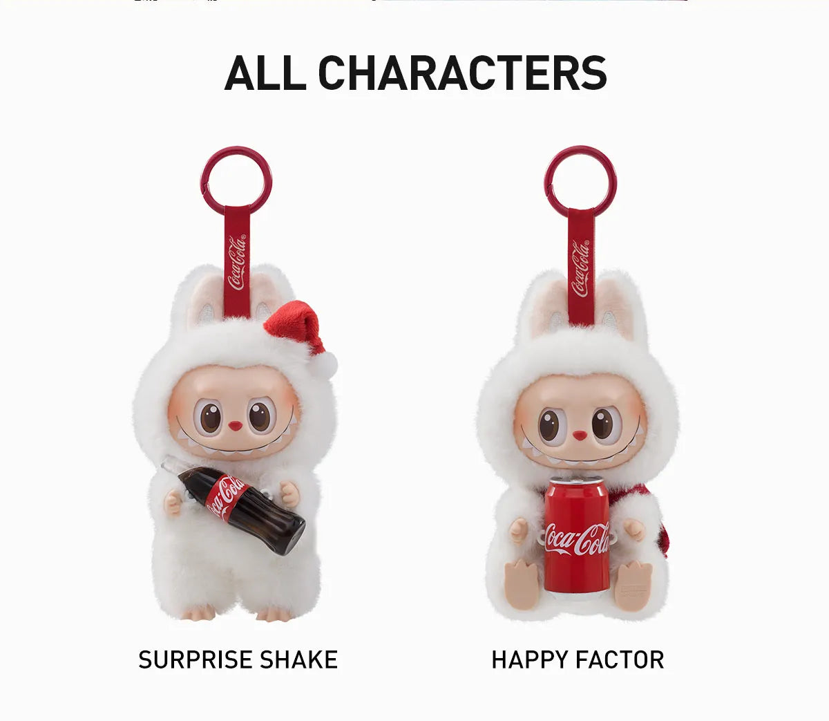 THE MONSTERS COCA-COLA SERIES-Vinyl Face Labubu Blind Box