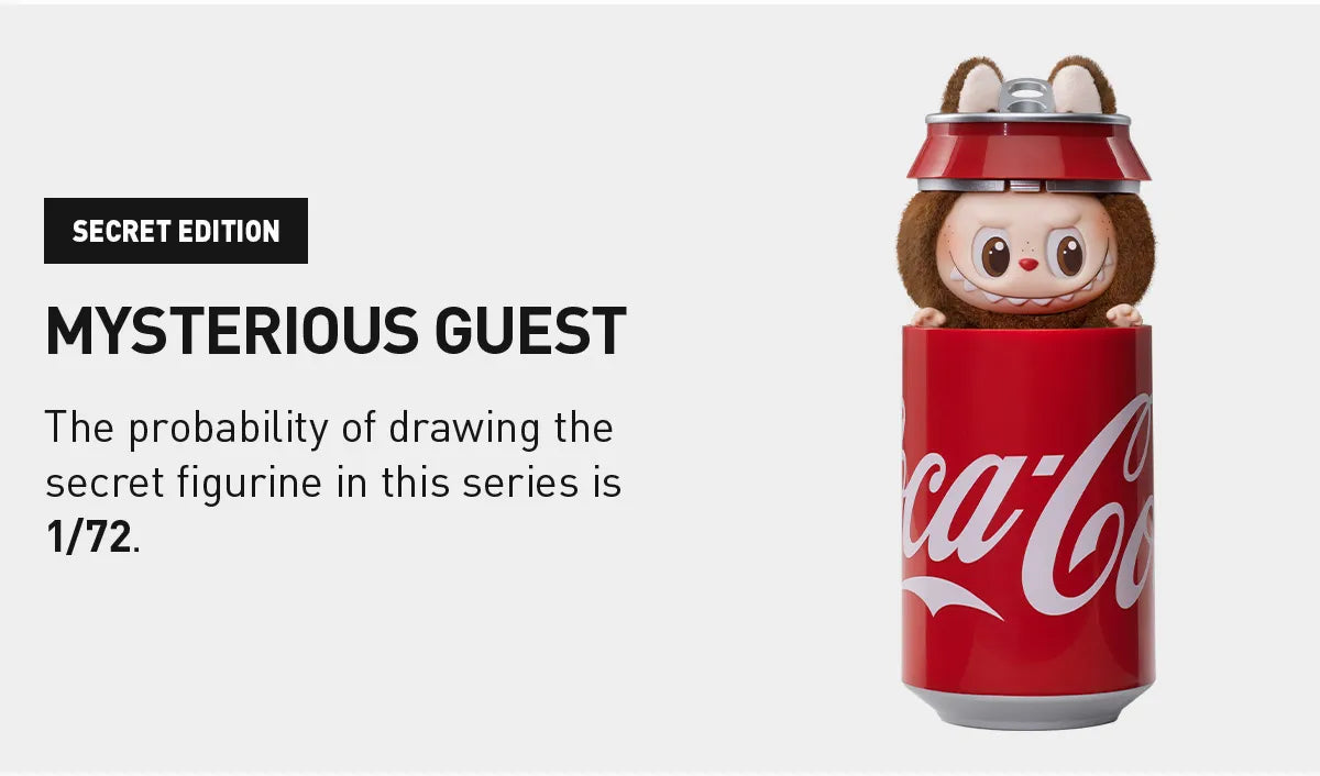 THE MONSTERS COCA-COLA SERIES-Vinyl Face Labubu Blind Box