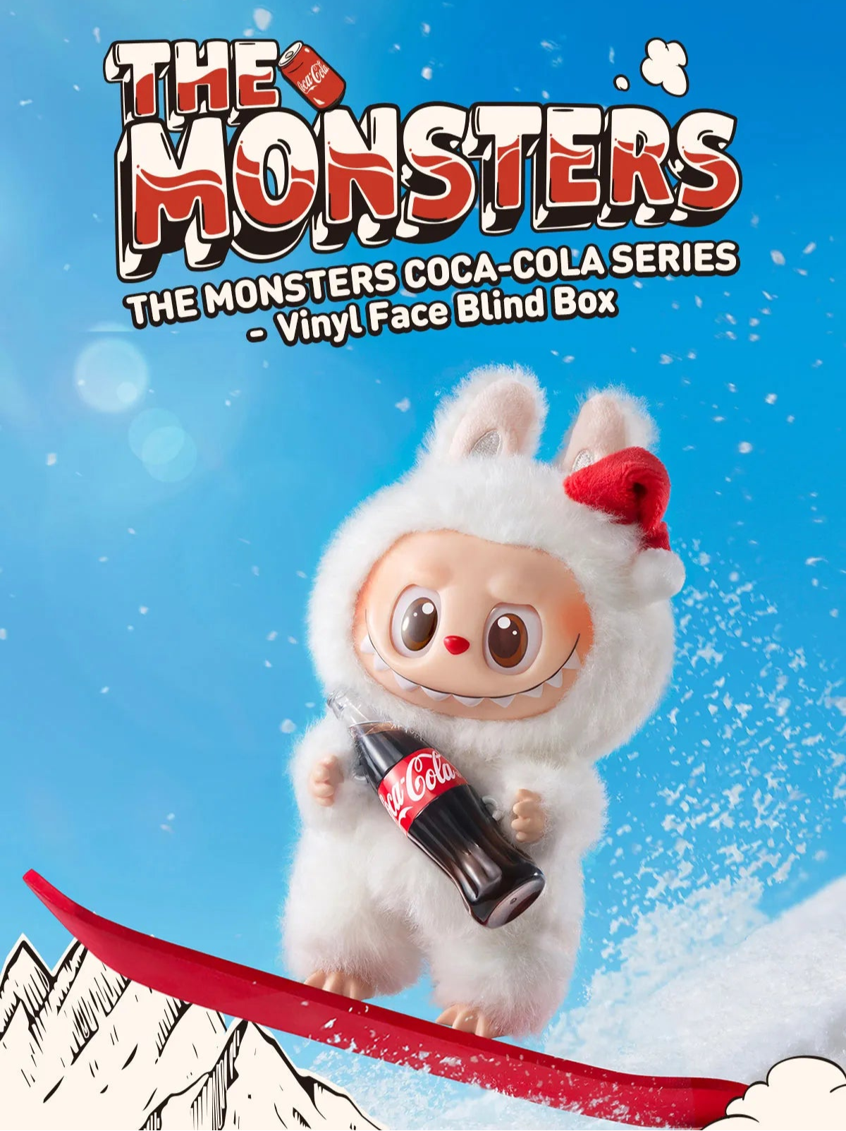 THE MONSTERS COCA-COLA SERIES-Vinyl Face Labubu Blind Box