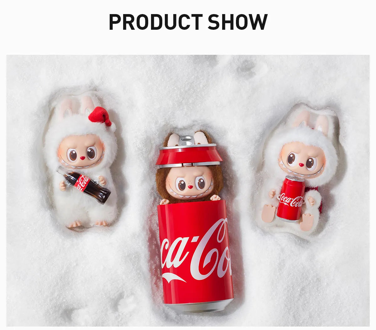 THE MONSTERS COCA-COLA SERIES-Vinyl Face Labubu Blind Box