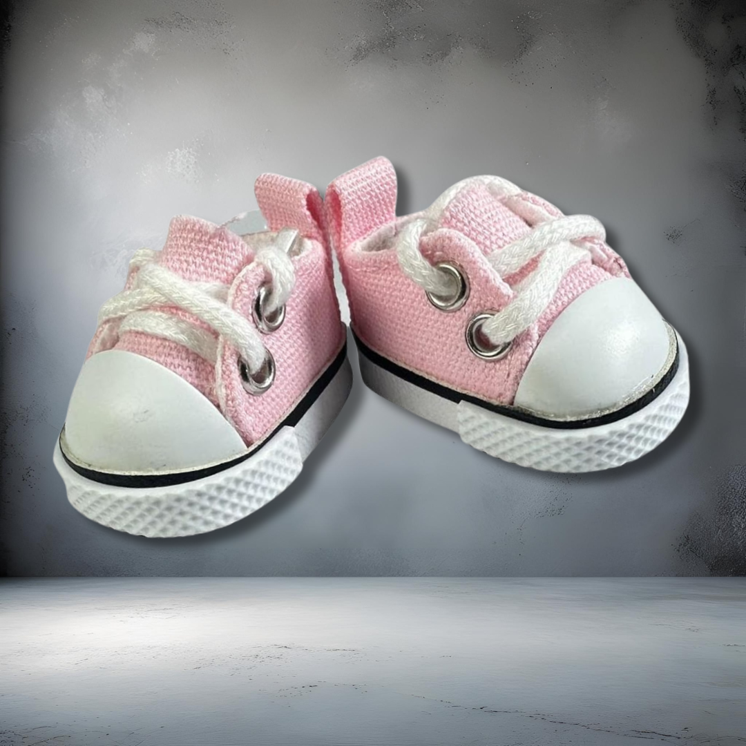 Labubu Mini Canvas Leather Shoes for 7–10cm Dolls Accessories Sneakers