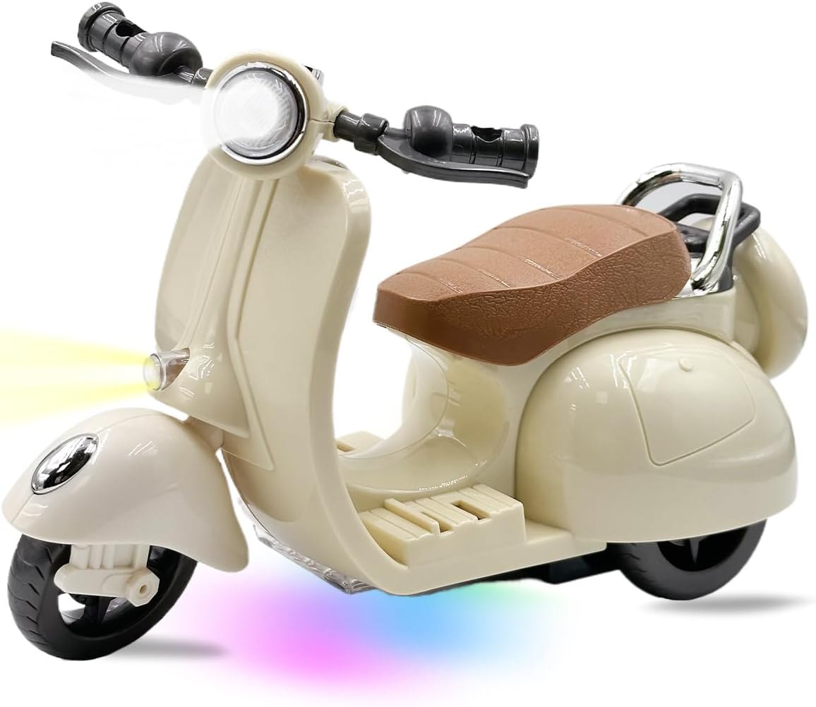 Doll Mini Electric Motorcycle Children's Toy for Labubu Toy Motor for Doll (No Doll)