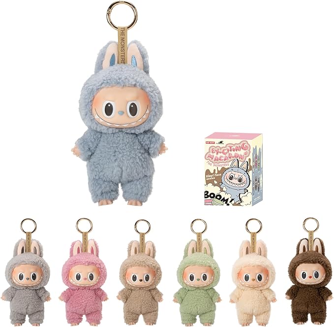 THE MONSTERS "Exciting Macaron Series" - Vinyl Plush Pendant Blind Box Labubu V1