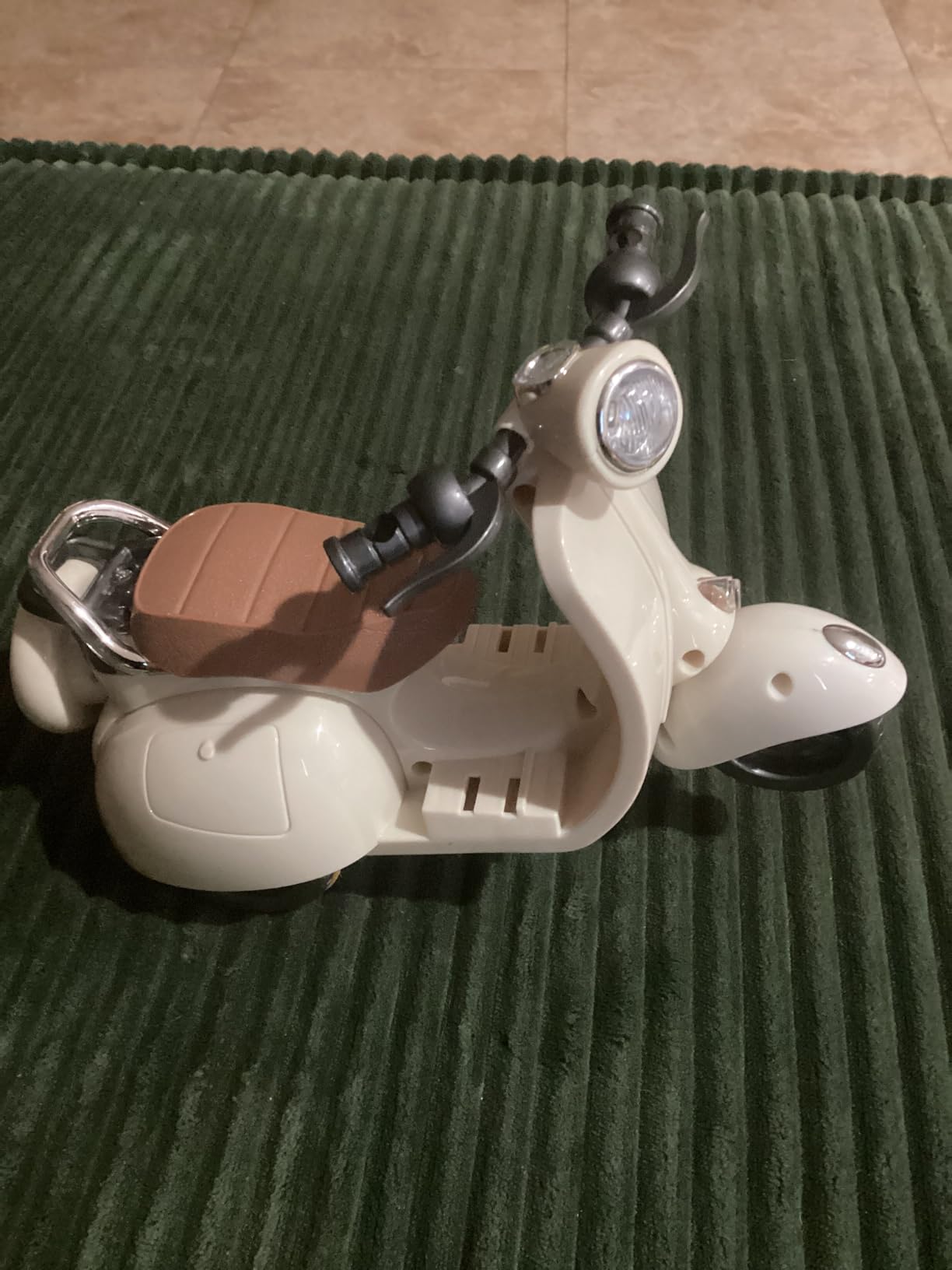 Doll Mini Electric Motorcycle Children's Toy for Labubu Toy Motor for Doll (No Doll)