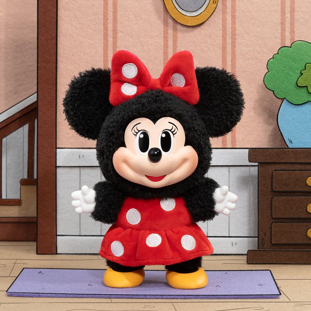 POP MART Disney Mickey Family Cute Together Series Plush Pendant Blind Box