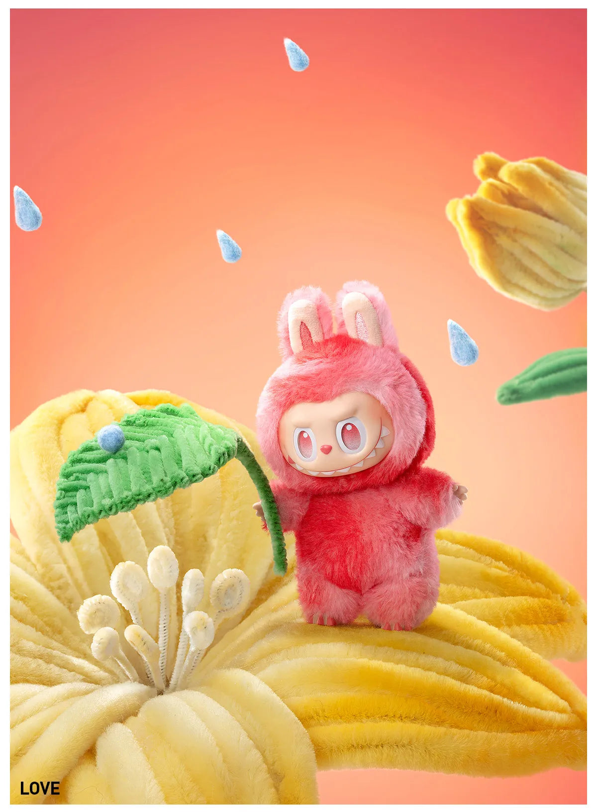 THE MONSTERS "Big Into Energy Series" - Vinyl Plush Pendant Blind Box Labubu V3