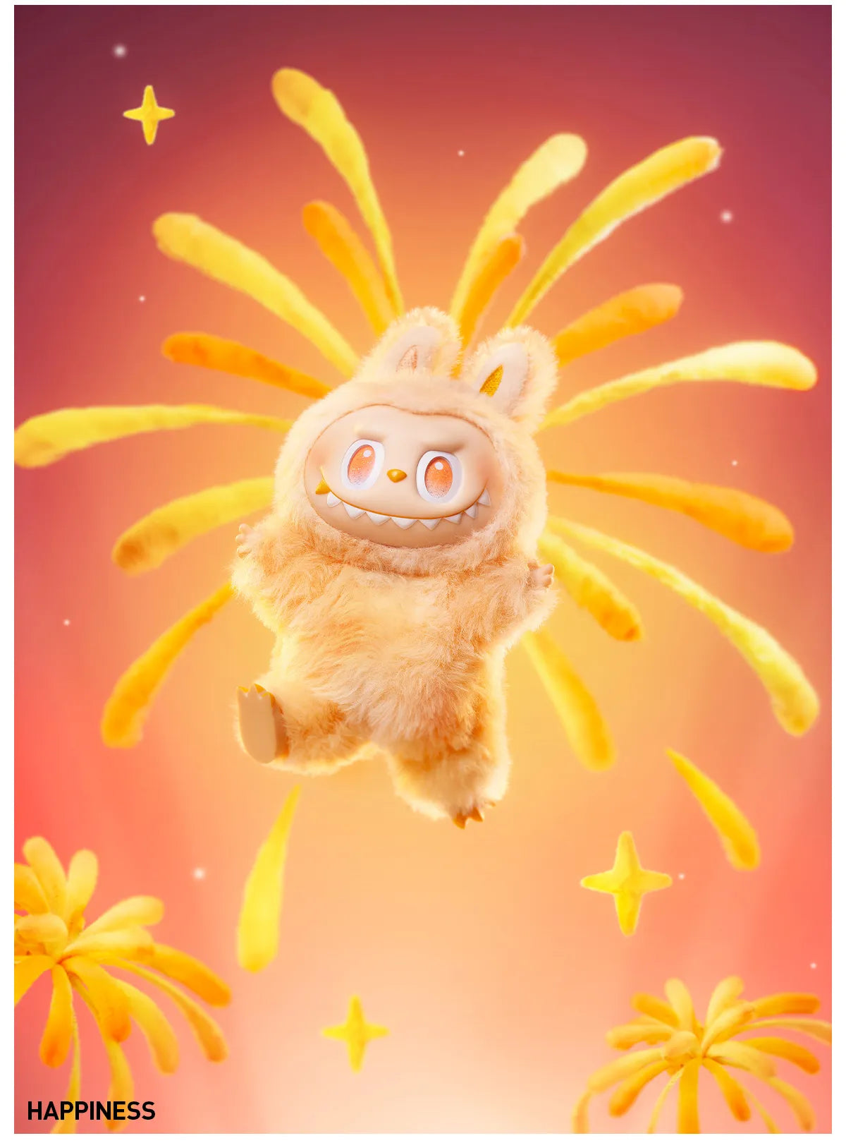 THE MONSTERS "Big Into Energy Series" - Vinyl Plush Pendant Blind Box Labubu V3