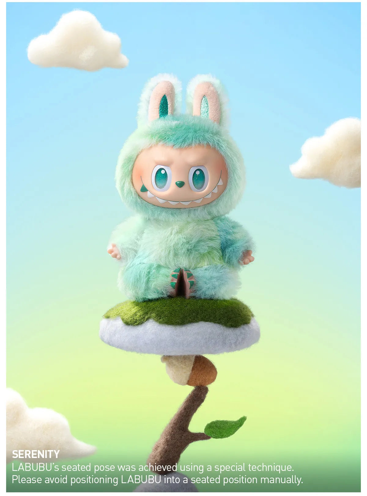 THE MONSTERS "Big Into Energy Series" - Vinyl Plush Pendant Blind Box Labubu V3