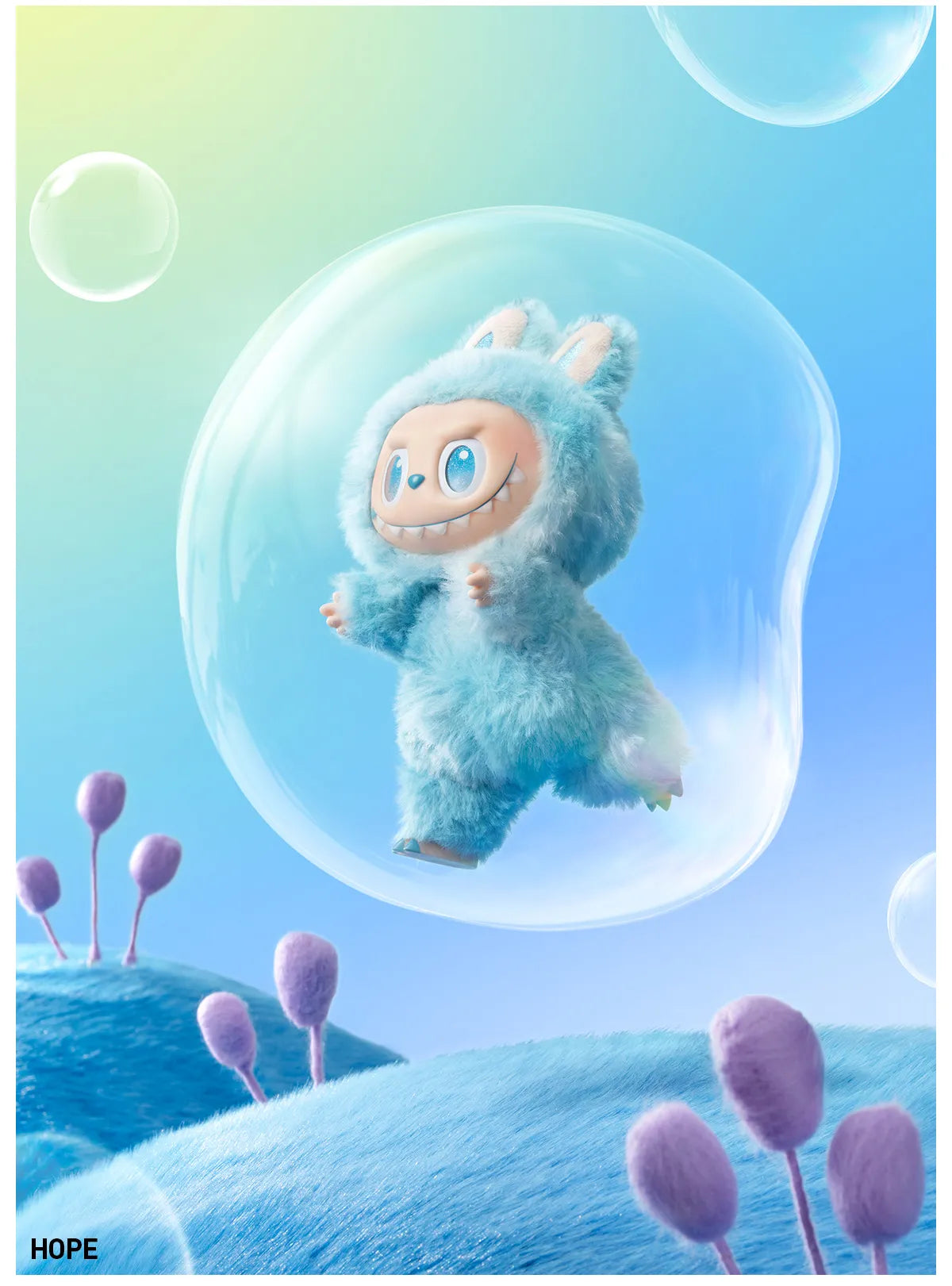 THE MONSTERS "Big Into Energy Series" - Vinyl Plush Pendant Blind Box Labubu V3