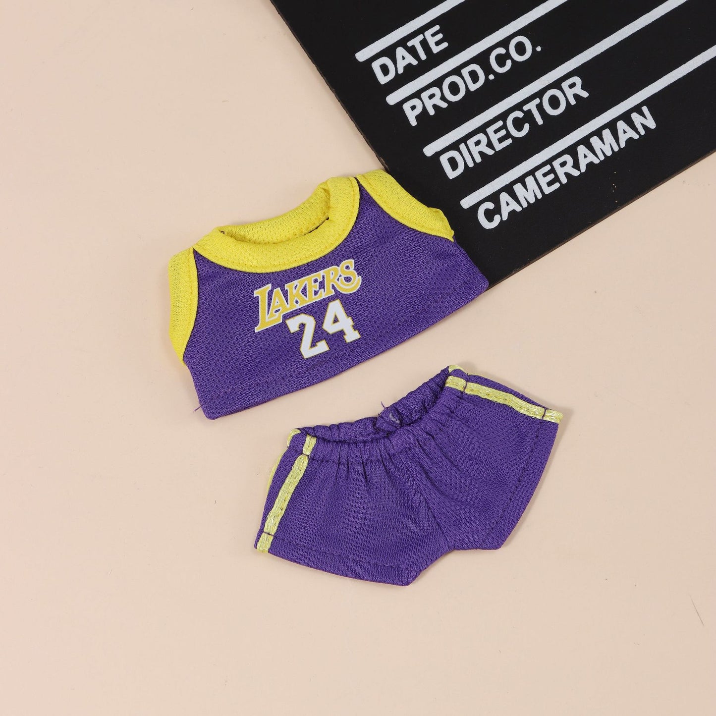 17cm Labubu Basketball Team Outfit – Handmade Sports Clothes for 1st, 2nd & 3rd Gen Dolls (Clothes Only, No Doll)