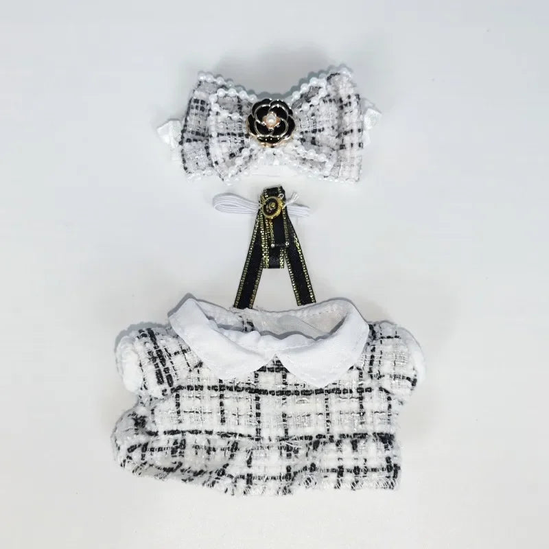 Clothing Accessories for 10cm Star Dolls & 17cm Labubu – Outfit Set for Mini Dolls (Dolls Not Included)