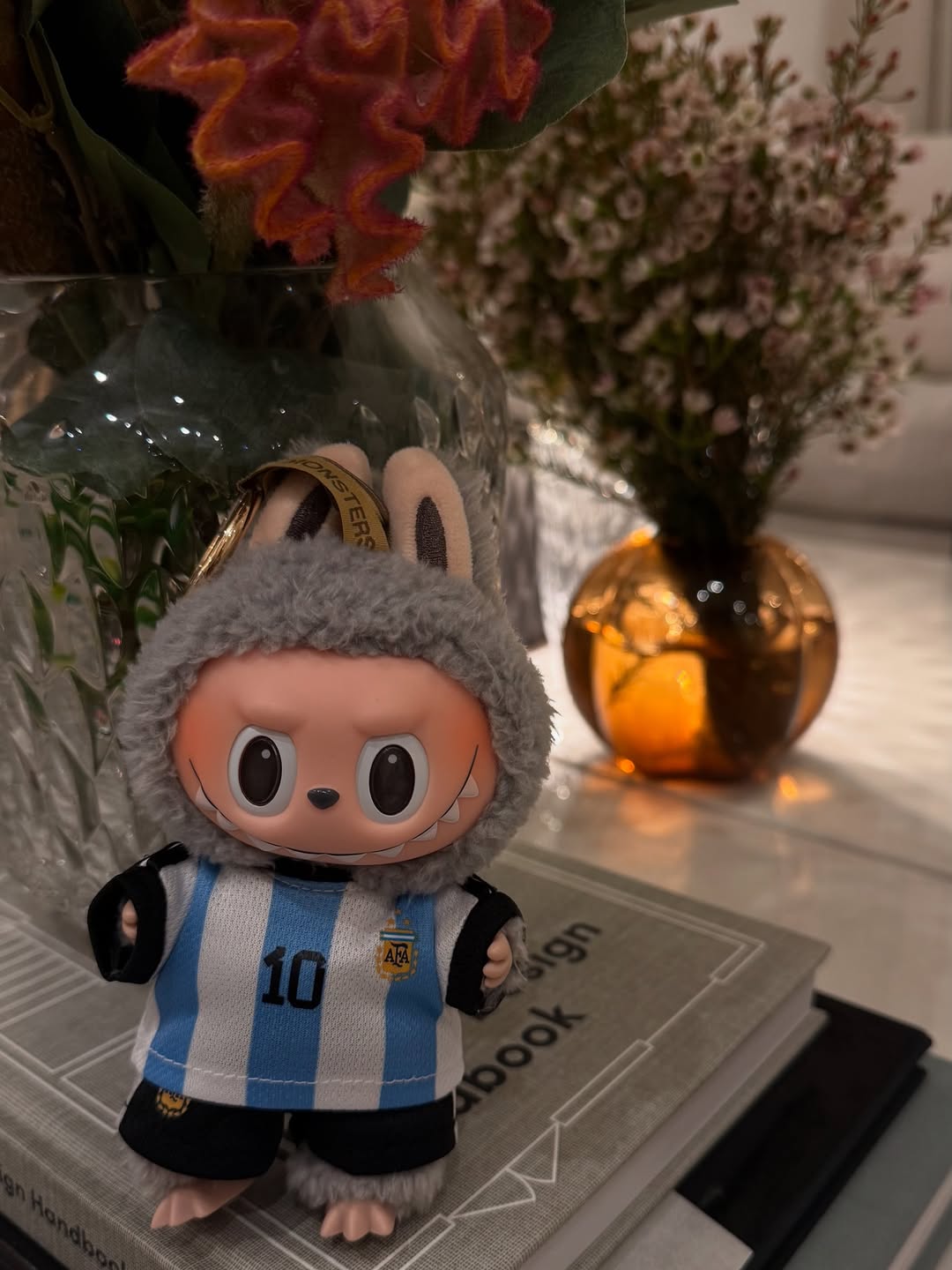 17cm Labubu Soccer Team Outfit – Handmade Sports Clothes for 1st, 2nd & 3rd Gen Dolls (Clothes Only, No Doll)