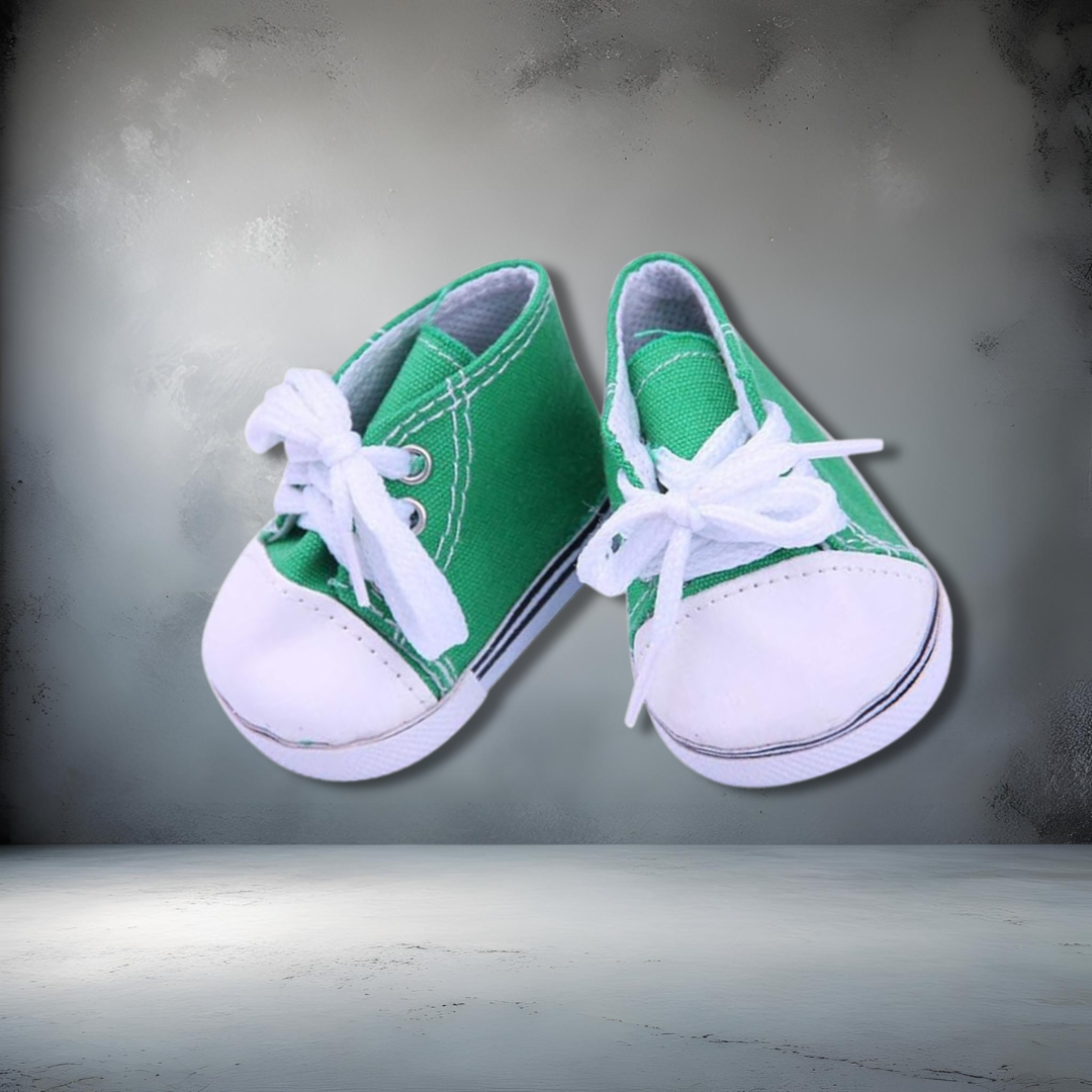 Labubu Mini Canvas Leather Shoes for 7–10cm Dolls Accessories Sneakers