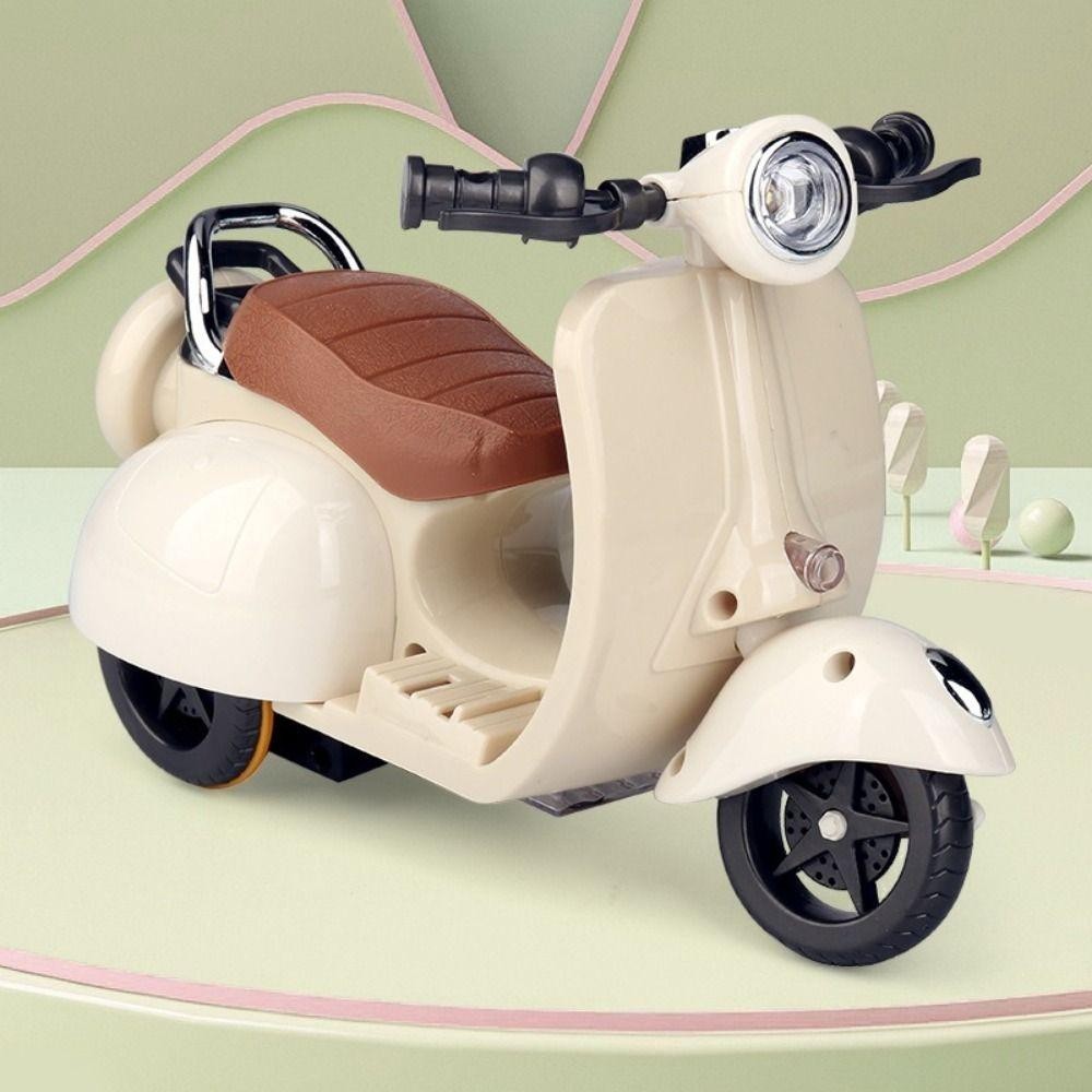 Doll Mini Electric Motorcycle Children's Toy for Labubu Toy Motor for Doll (No Doll)